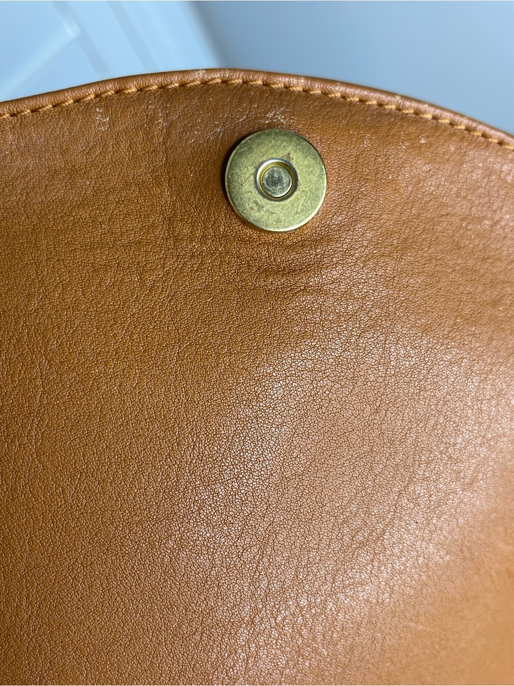 See By Chloe Cognac Brown Leather Tassel Saddle Shoulder Bag - Picture 14 of 16